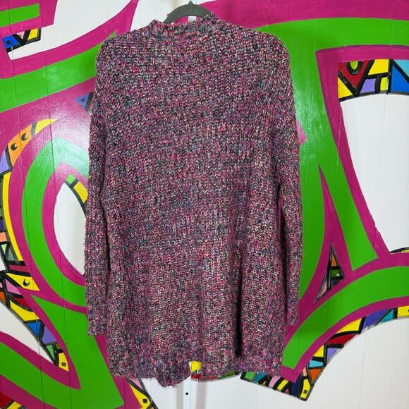 Mossimo Supply Co. Multicolor Chunky Knit Cardigan. Size Medium. Excellent cond! - Picture 6 of 6